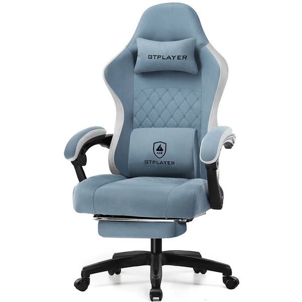 GTPLAYER Gaming Chair with Pocket Spring Cushion & Linkage Armrests