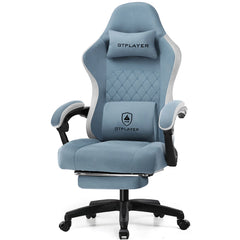GTPLAYER Gaming Chair with Pocket Spring Cushion & Linkage Armrests