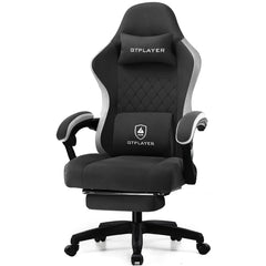 GTPLAYER Gaming Chair with Pocket Spring Cushion & Linkage Armrests
