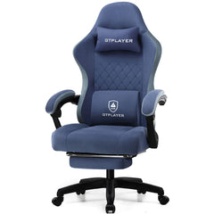 GTPLAYER Gaming Chair with Pocket Spring Cushion & Linkage Armrests