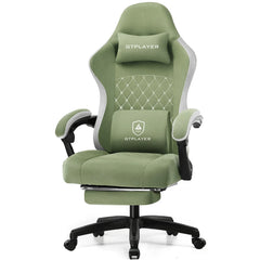 GTPLAYER Gaming Chair with Pocket Spring Cushion & Linkage Armrests