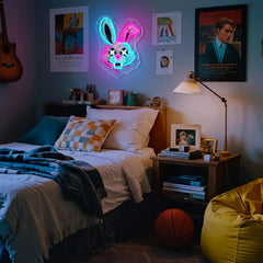 Evil Bunny LED Neon Sign