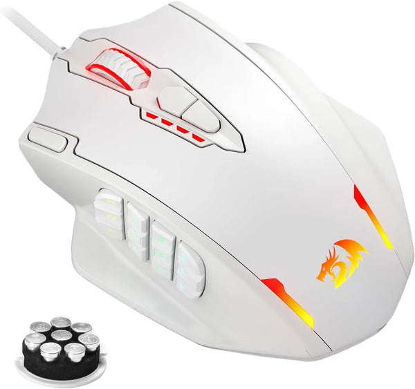 Redragon RGB Backlight LED USB Wired Gaming Mouse Programmable Mouse