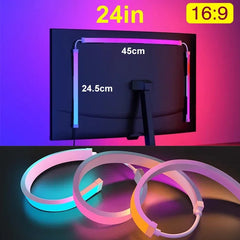 Computer Screen LED Sync Light Smart Gaming Strip Light Monitor RGB Screen