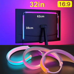 Computer Screen LED Sync Light Smart Gaming Strip Light Monitor RGB Screen