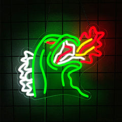 Godzilla, GIR, Slimer, Retro Movie LED Neon Sign