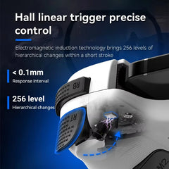 D11 Wireless Stretchable Game Controller — Hall Effect Triggers, Switch / Android / iOS