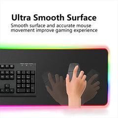 Car Super Cool RGB Mousepad Computer Table Mat Gaming Mouse Pad Gamer