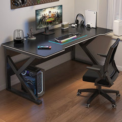 Simple Gaming & Student Computer Desk — Multiple Configurations, Black & White