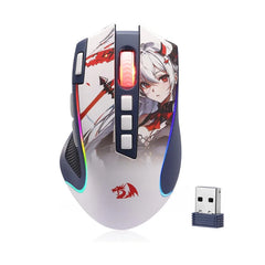 Redragon M612AK PRO Eisa RGB Gaming Mouse — 8000 DPI, Tri-Mode Wireless