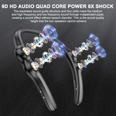 Wearable Bluetooth-compatible Speaker Hanging Neck Wireless Sound Box