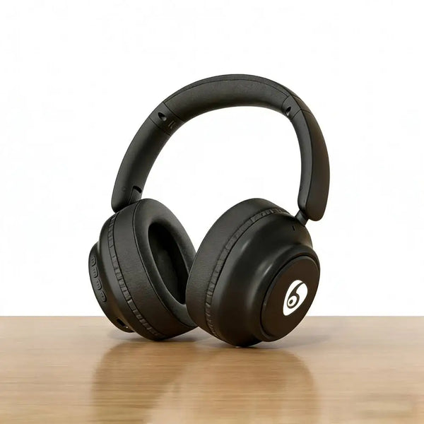 Foldable Wireless HiFi Gaming Headset — Bluetooth 5.3, Noise Cancellation, Stereo, Long Battery