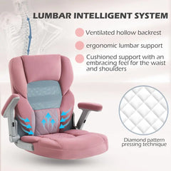 Rose Home Executive Office Chair with Mesh Back, Arms & Wheels — Adjustable Height