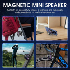 Portable Bluetooth Speaker HECATE G200 RGB Lighting Magnetic Speaker Holder