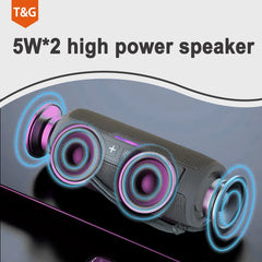 Bluetooth woofer for music players, dual subwoofer Subwoofer is an outdoor