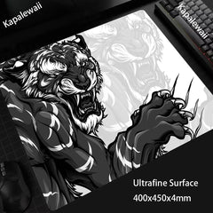 Tiger Ultrafine Surface Mouse Pad 45x40CM Speed Mouse Mat