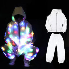 LED Vest Jacket Night Club Singer Modern Dance Stage Performance Accessories
