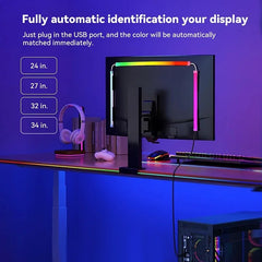 Computer Screen LED Sync Light Smart Gaming Strip Light Monitor RGB Screen