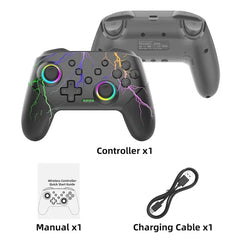 DATA FROG Bluetooth Controller for Switch 2 / OLED / Lite, Wireless Pro