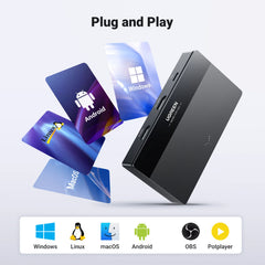 UGREEN HDMI Video Capture Card 4K60Hz HDMI to USB/Type-C Video