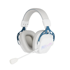 RK Tri-Mode Wireless Gaming Headset — 50H Battery, 7.1 Surround, ENC Dual-Mic, RGB, Bluetooth 5.2
