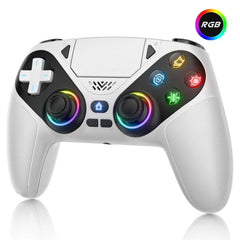 For PlayStation 5/PS5 Pro/Slim PC Controller RGB Light Wireless Gamepads