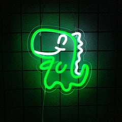 Godzilla, GIR, Slimer, Retro Movie LED Neon Sign