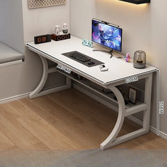 Ergonomic L-Shaped Gaming & Study Desk with Storage Shelf — 2 Sizes Available