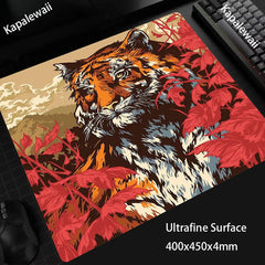 Tiger Ultrafine Surface Mouse Pad 45x40CM Speed Mouse Mat