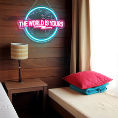 Scarface: The World Is Yours LED Neon Sign