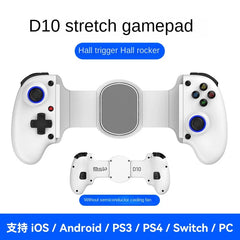 D10 / D10S Wireless Stretchable Gamepad — Hall Rocker, Cooling Fan (D10S), Multi-Platform