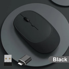 Rechargeable Dual-Mode Wireless Mouse — Bluetooth & 2.4G