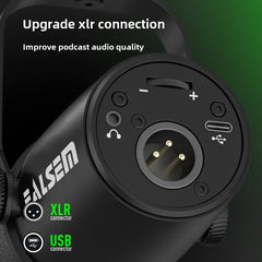 Dynamic microphone for phones computers live streaming karaoke
