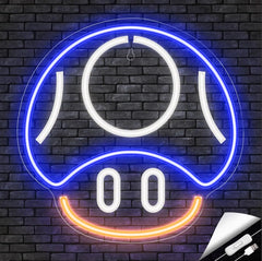 Super Mario Mushroom LED Neon Sign
