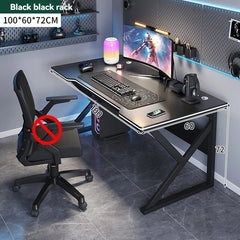 Simple Gaming & Student Computer Desk — Multiple Configurations, Black & White