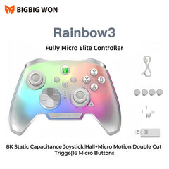 BIGBIG WON Rainbow 3 Wireless Controller — NearLink, Motion Controls, Hall Effect Triggers