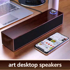 Wired Wooden Computer Speaker Bluetooth Speakers with multimedia HIFI