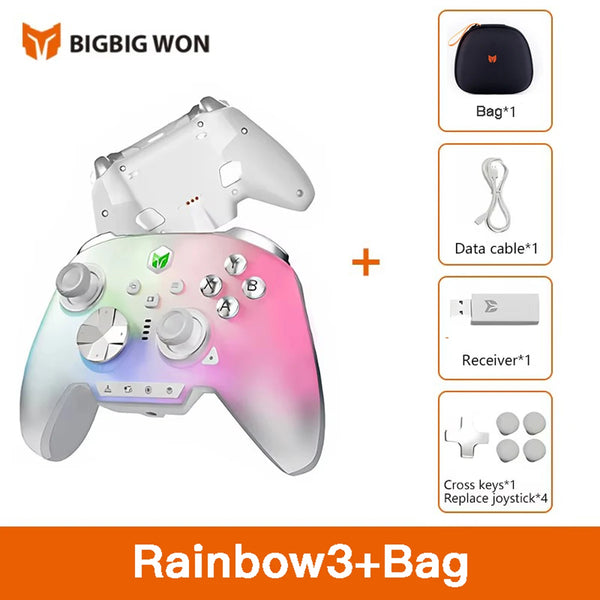 BIGBIG WON Rainbow 3 Wireless Controller — NearLink 2.4G, Hall Effect Triggers, Multi-Platform