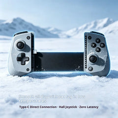 X5L Stretchable Mobile Game Controller — Type-C, Hall Effect Joysticks, Universal Fit