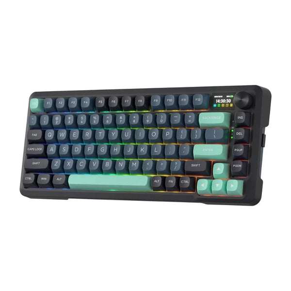 Redragon K724 PRO Wireless Gasket Mechanical Keyboard — 82 Keys, Smart Screen, Mambo Switch