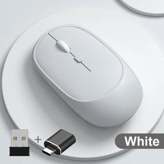 Rechargeable Dual-Mode Wireless Mouse — Bluetooth & 2.4G