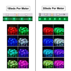 Led Strip 5M LED Strip Light led ribbon 15M 20M 30M led diode tape Bluetooth