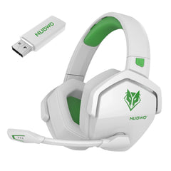 NUBWO G06 Pro Wireless Gaming Headset — Charging Dock, 120H Battery, 17ms Latency, PS5 Compatible