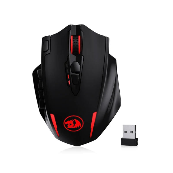 Redragon M913 Impact Elite Wireless MMO Gaming Mouse — 16000 DPI, 16 Buttons