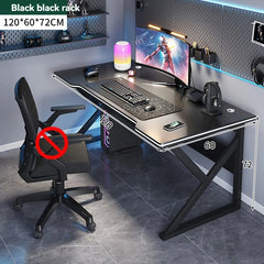 Simple Gaming & Student Computer Desk — Multiple Configurations, Black & White