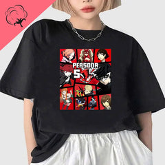 Persona 5 Goro Akechi Game Gift Gaming Shirt Anime Manga for Gamer Lover