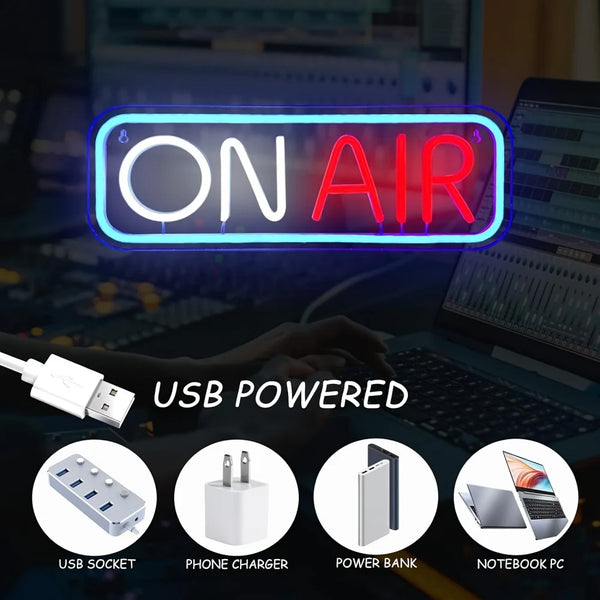 ON AIR LED Neon Sign