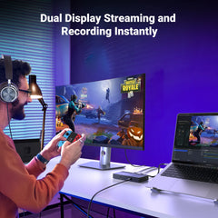 UGREEN HDMI Video Capture Card 4K60Hz HDMI to USB/Type-C Video