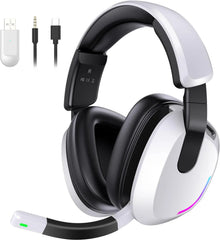 Wireless Gaming Headset — PS5/PS4/PC/Switch/Mac, 7.1 Surround, RGB, 60H Battery, BT 5.4