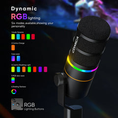Dynamic Wireless Microphone Gaming Mic Voice Noise Reduction for Streaming